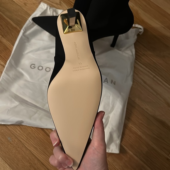 Good American High Kickstand Neoprene Bootie Stiletto - Picture 5 of 8